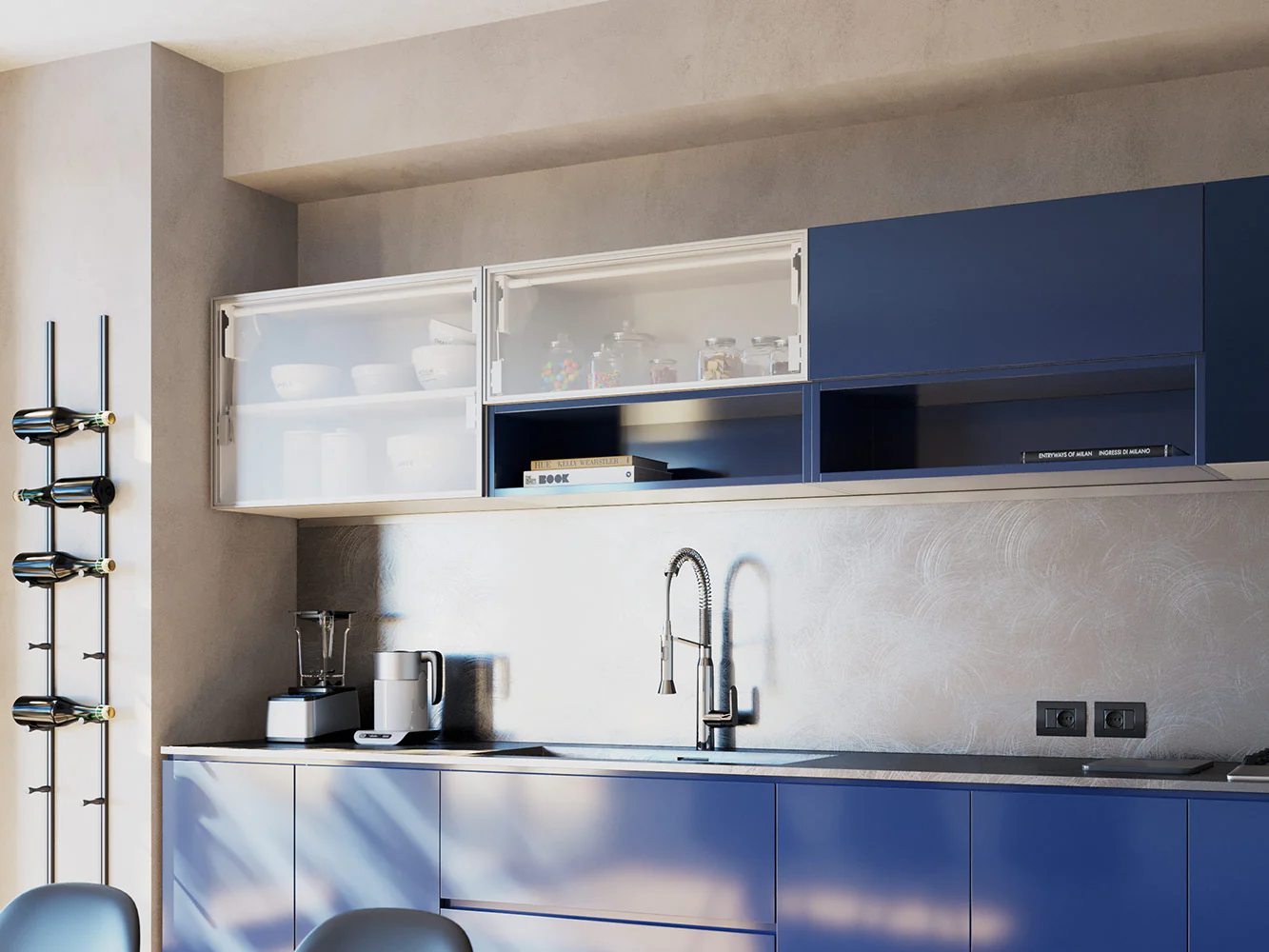 Salice EvoLift Parallel Lift System for Tall Doors (440-600mm) - Image 9