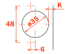 Salice 110° Quarter Overlay Sprung Cabinet Hinge - C2A6D99 - Image 5