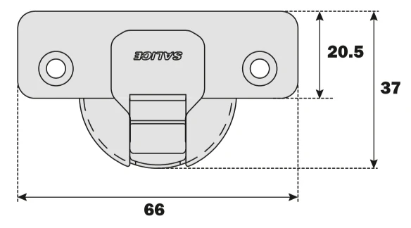 Salice Silentia+ Series 200 Integrated Soft Close Half Overlay 9mm Crank 94° Hinge - C2ABGE9 - Image 5